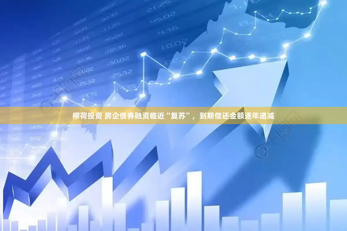 柳荷投资 房企债券融资临近“复苏”，到期偿还金额逐年递减